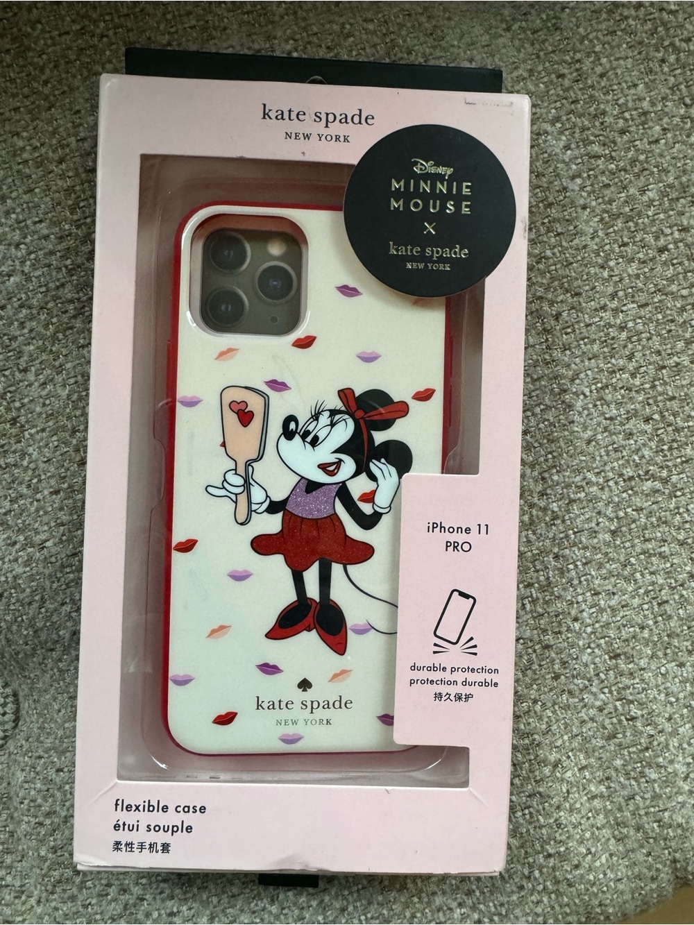 Kate Spade x Disney Minnie Mouse iPhone 11 Pro Case NEW SEALED BOX WIR00032